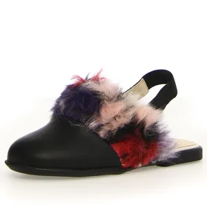 Naturino Toocuutie Girl's Closed Toe Shoes - Black/Multi quick blend