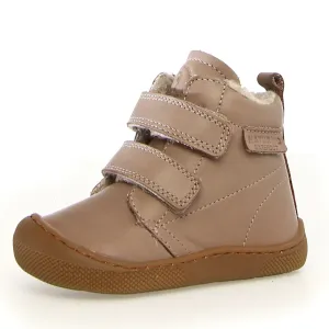 Naturino Wigghi Barefoot Vl Boy's and Girls Half Boots - Taupe camp chill