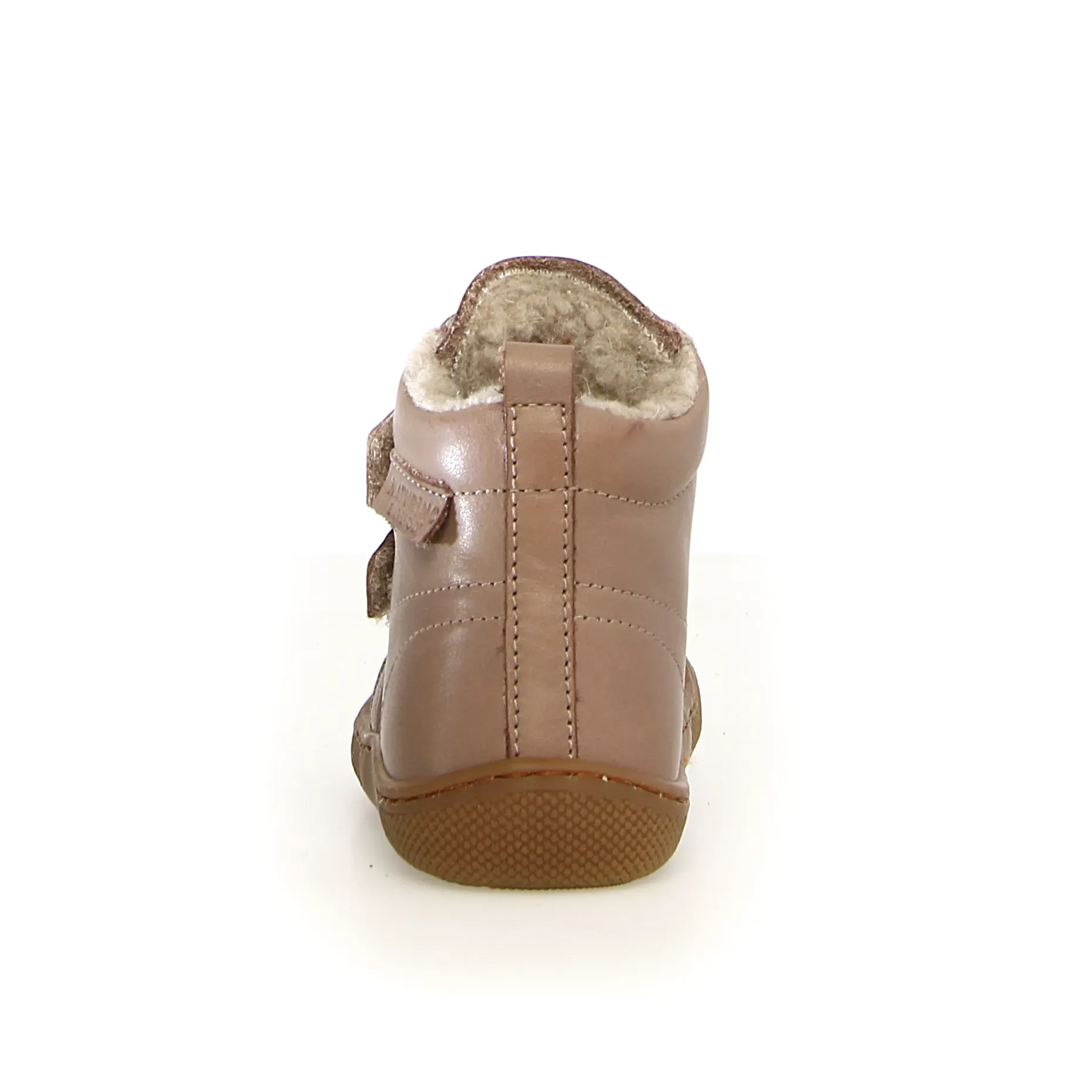 Naturino Wigghi Barefoot Vl Boy's and Girls Half Boots - Taupe on the go