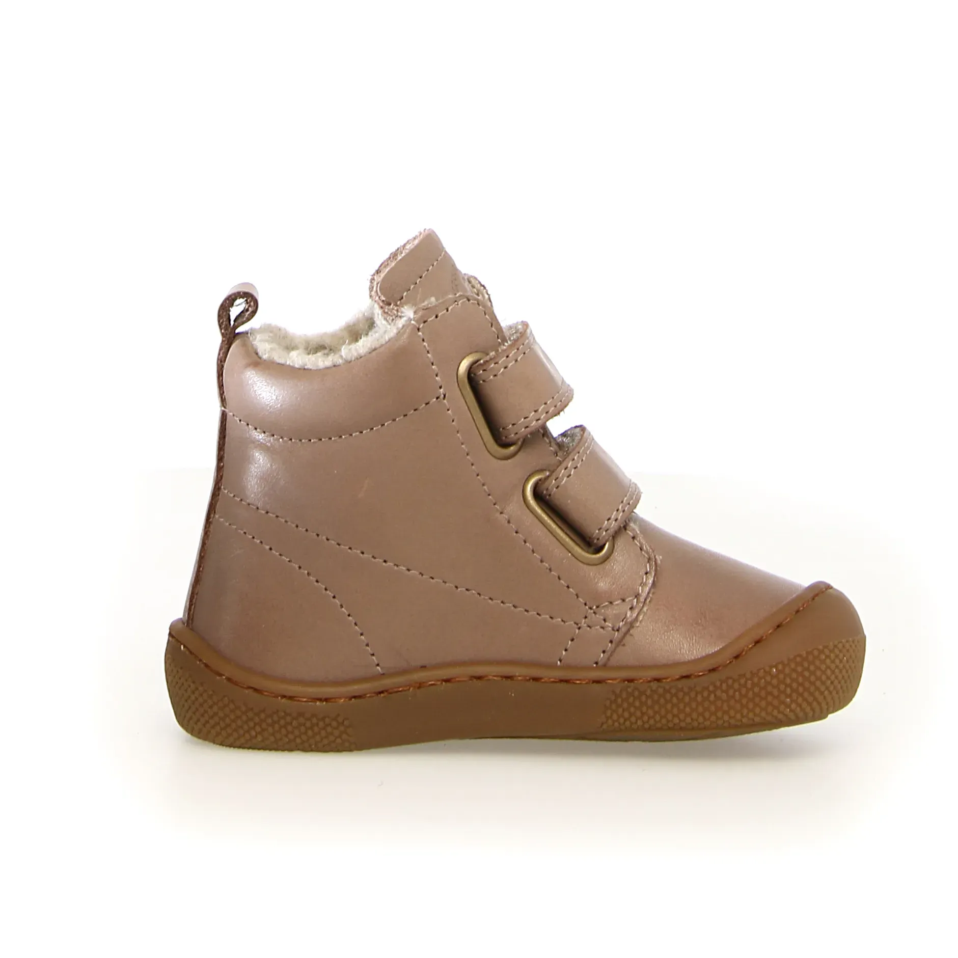 Naturino Wigghi Barefoot Vl Boy's and Girls Half Boots - Taupe vibe daily