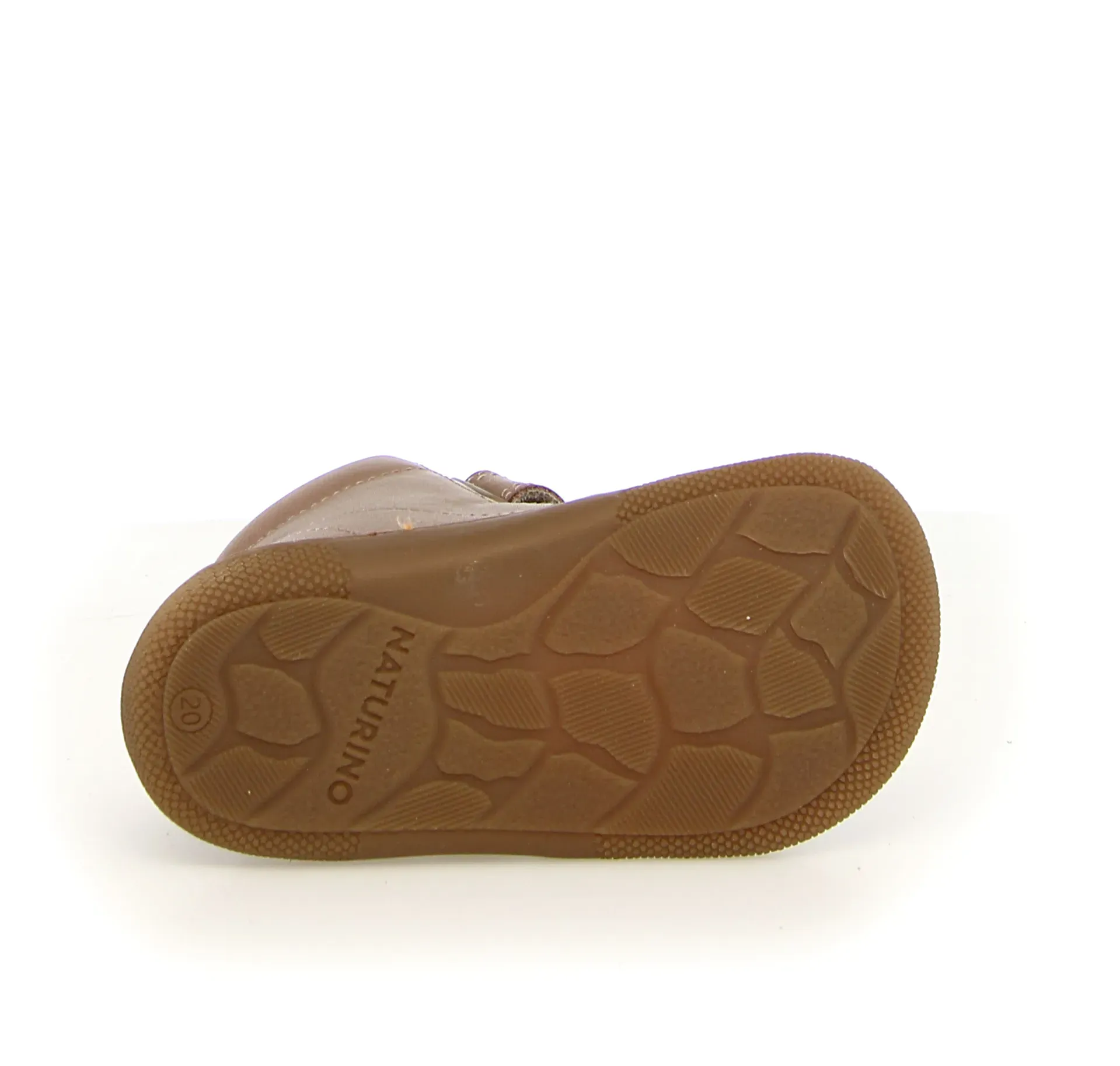 Naturino Wigghi Barefoot Vl Boy's and Girls Half Boots - Taupe off duty