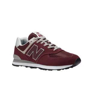 New Balance Men's 574 Magenta Casual Outing