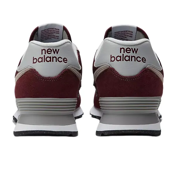 New Balance Men's 574 Magenta smooth ride
