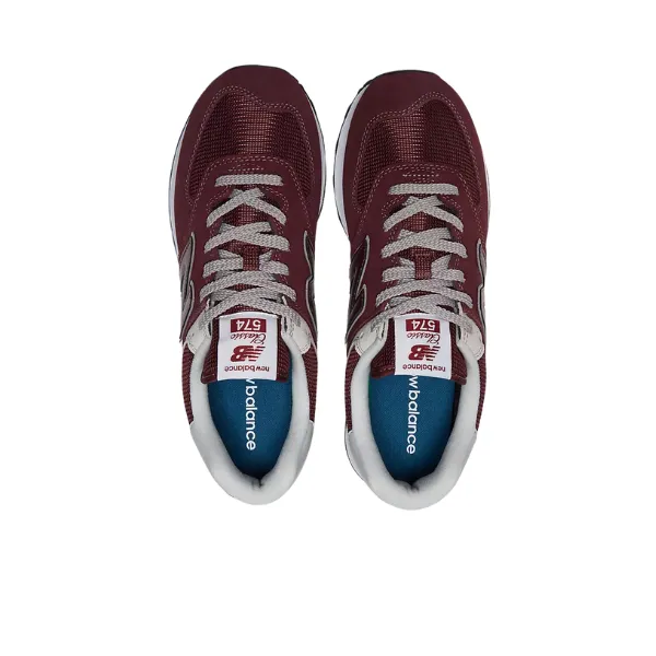 New Balance Men's 574 Magenta solo time