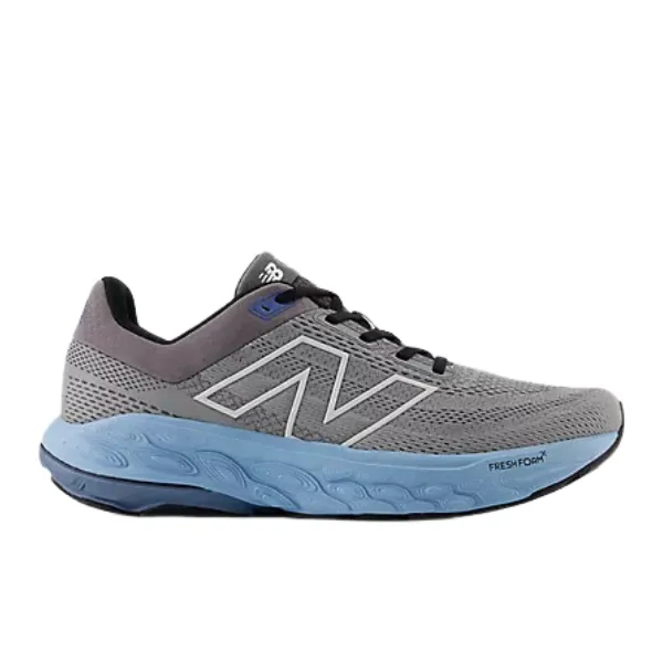 New Balance Men's Fresh Foam 860v14 Wide Grey/Blue M860F14 travel ease