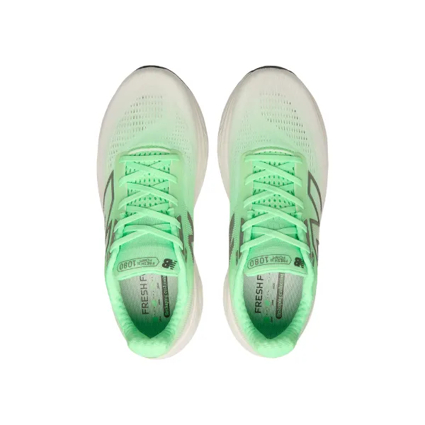 New Balance Men's Fresh Foam X 1080v14 Wide Green/White no pressure