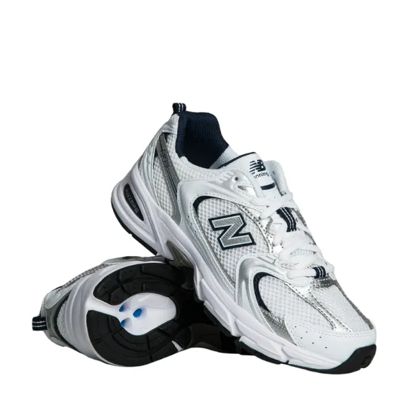 New Balance Unisex 530 White/Grey quick wear