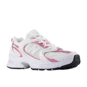 New Balance Unisex 530 White/Pink Lifestyle Dash