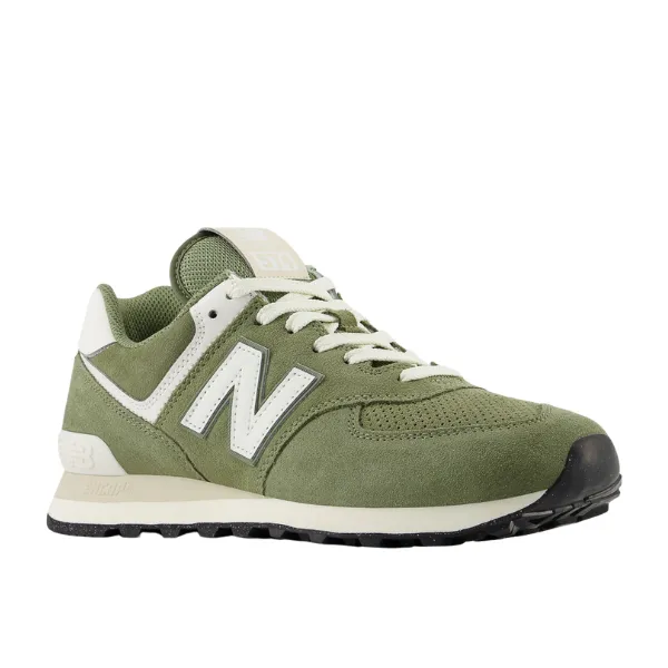 New Balance Unisex's 574 Green/White refresh pace