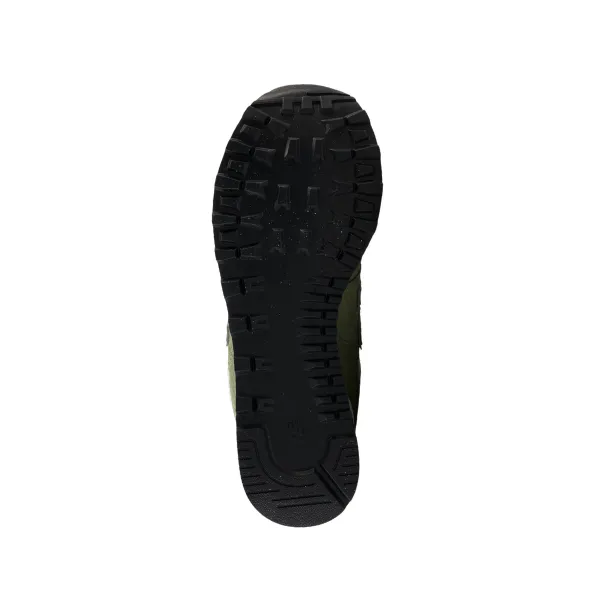 New Balance Unisex's 574 Green/White solo time