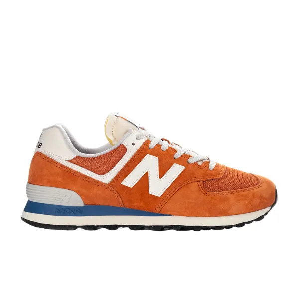 New Balance Unisex's 574 Infield Clay/Sea Salt flexible grip