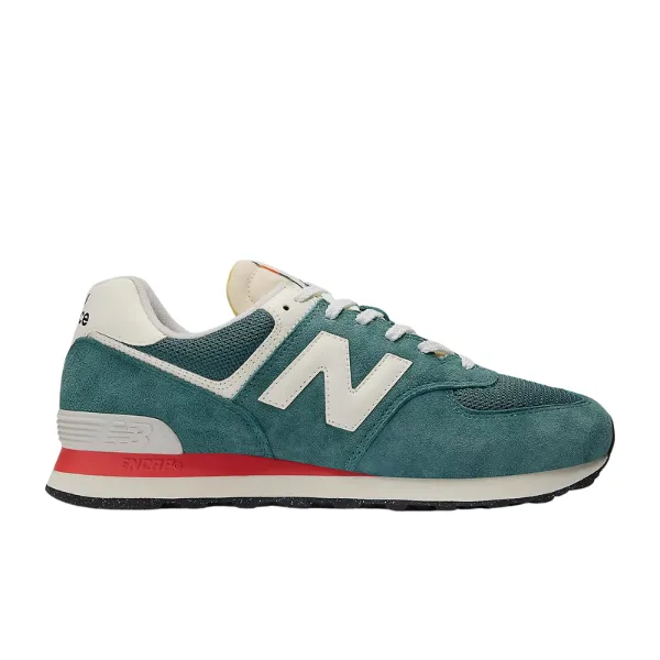New Balance Unisex's 574 Spruce/Sea Salt Ultra Ease