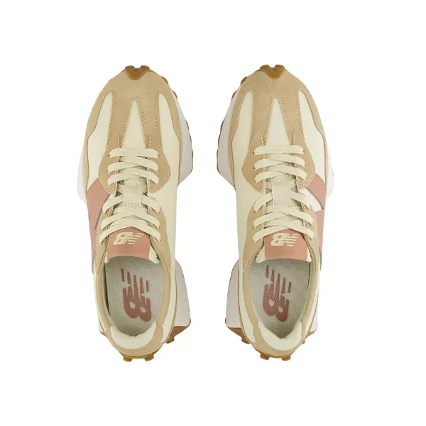 New Balance Women's 327 Brown/White Soft Bounce