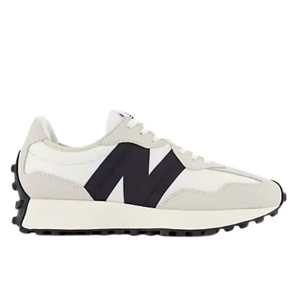 New Balance Women's 327 White/Black trip ready