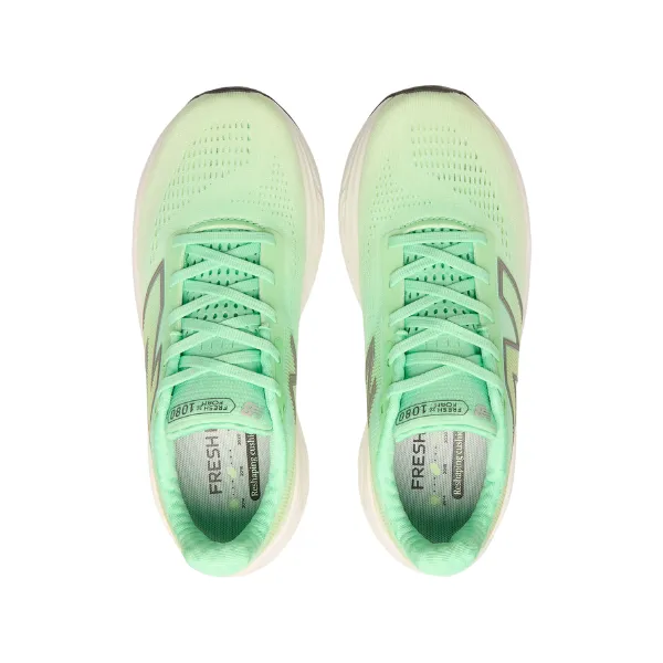 New Balance Women's Fresh Foam X 1080v14 Wide White/Green family trip