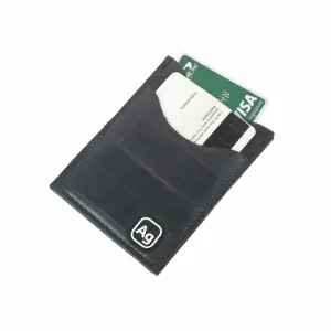 Night Out Cardholder in Black Bike Tube luxe touch