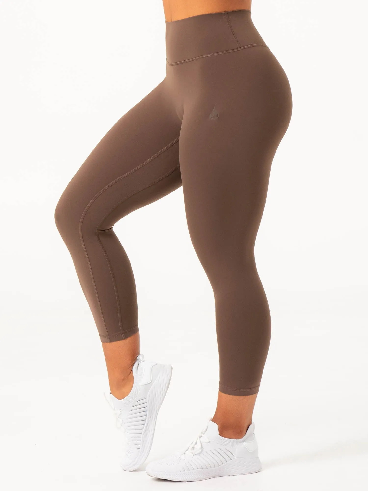NKD 7/8 Leggings - Chocolate High elasticity