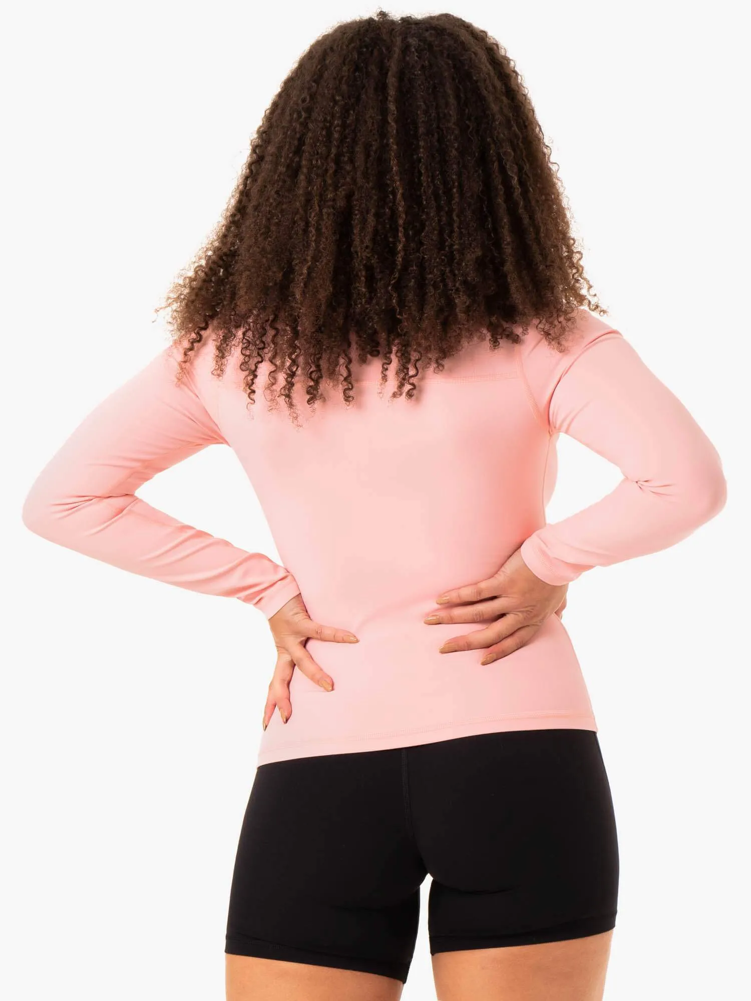 NKD Align Long Sleeve Training Top - Pink sporty casual