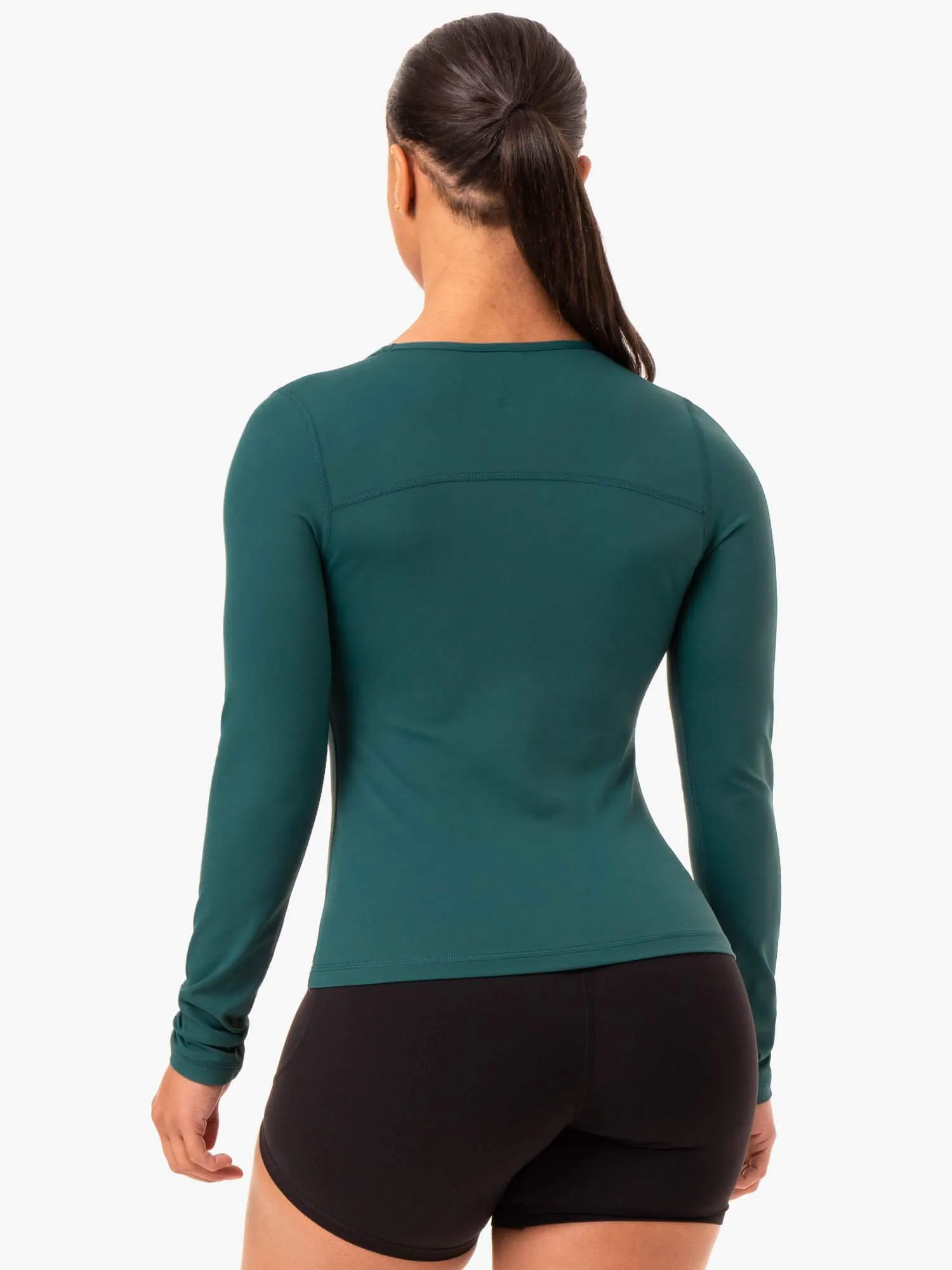 NKD Align Long Sleeve Training Top - Teal leisure sport