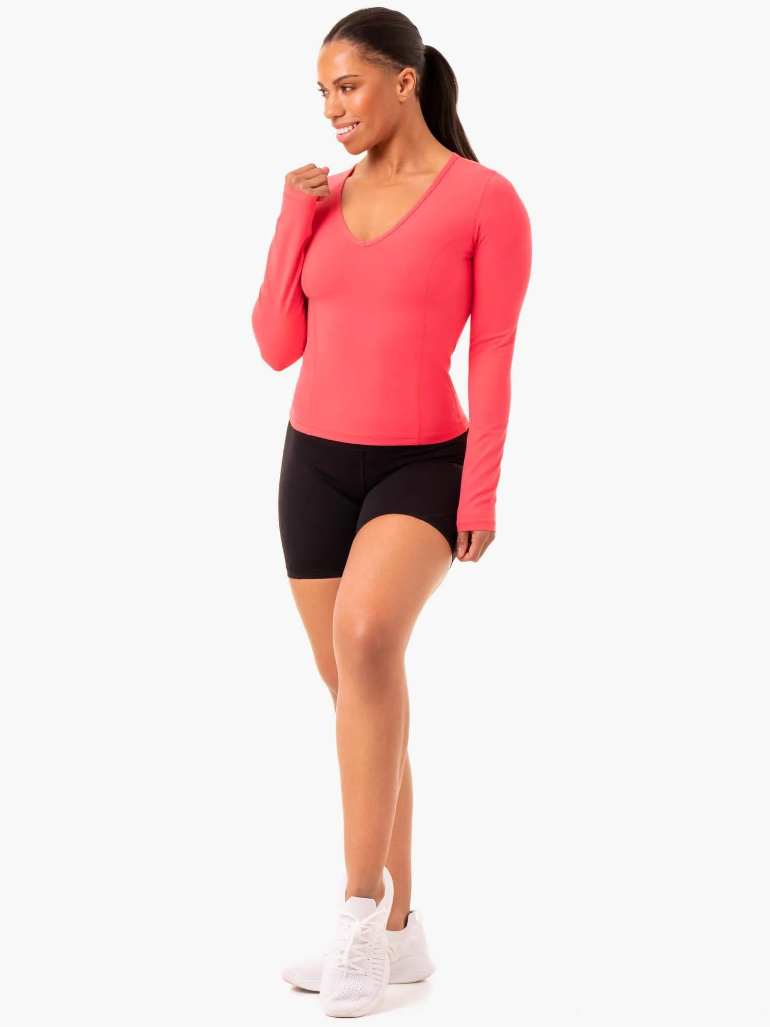 NKD Align Long Sleeve Training Top - Watermelon personal style