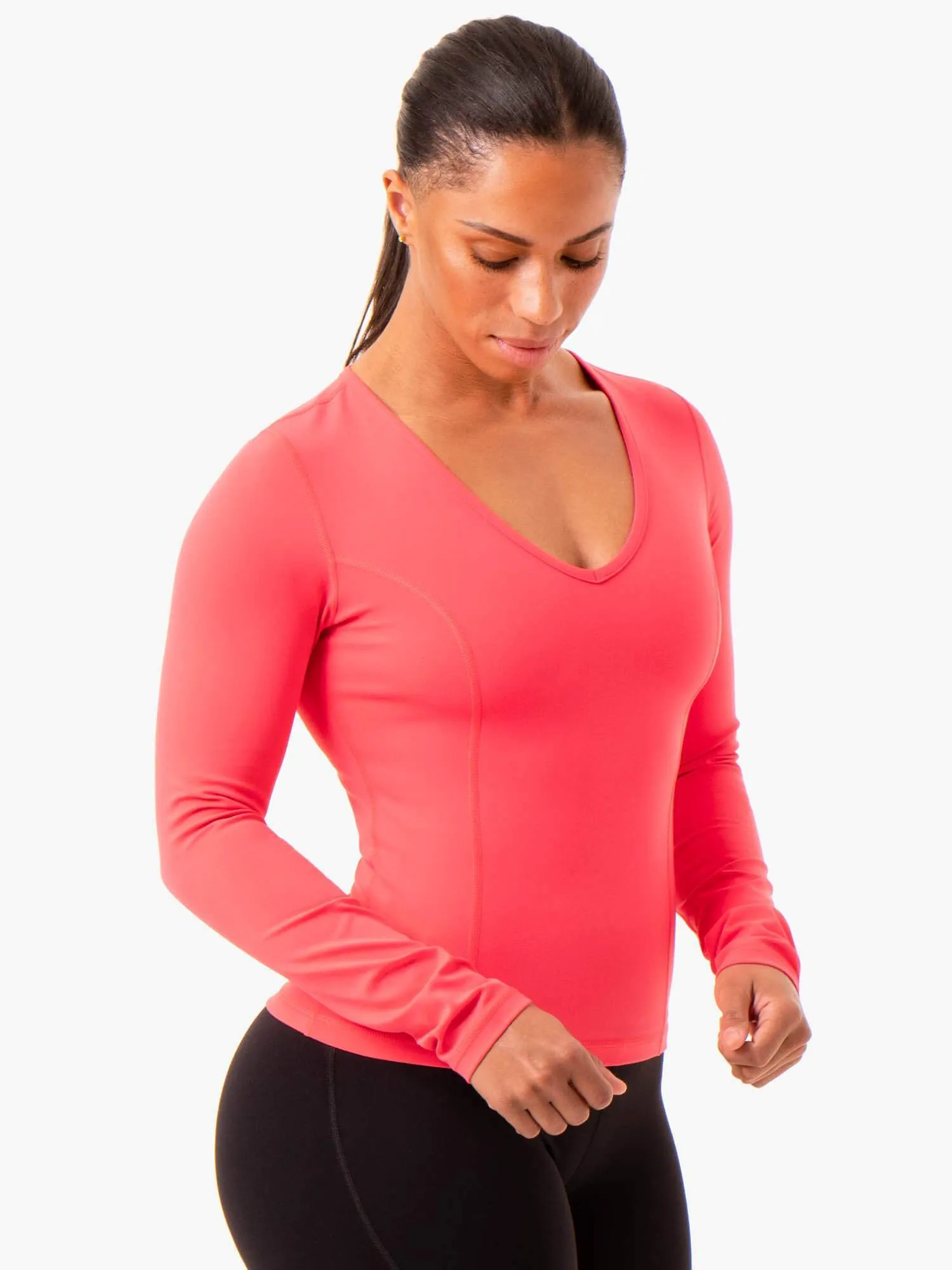 NKD Align Long Sleeve Training Top - Watermelon youthful attitude