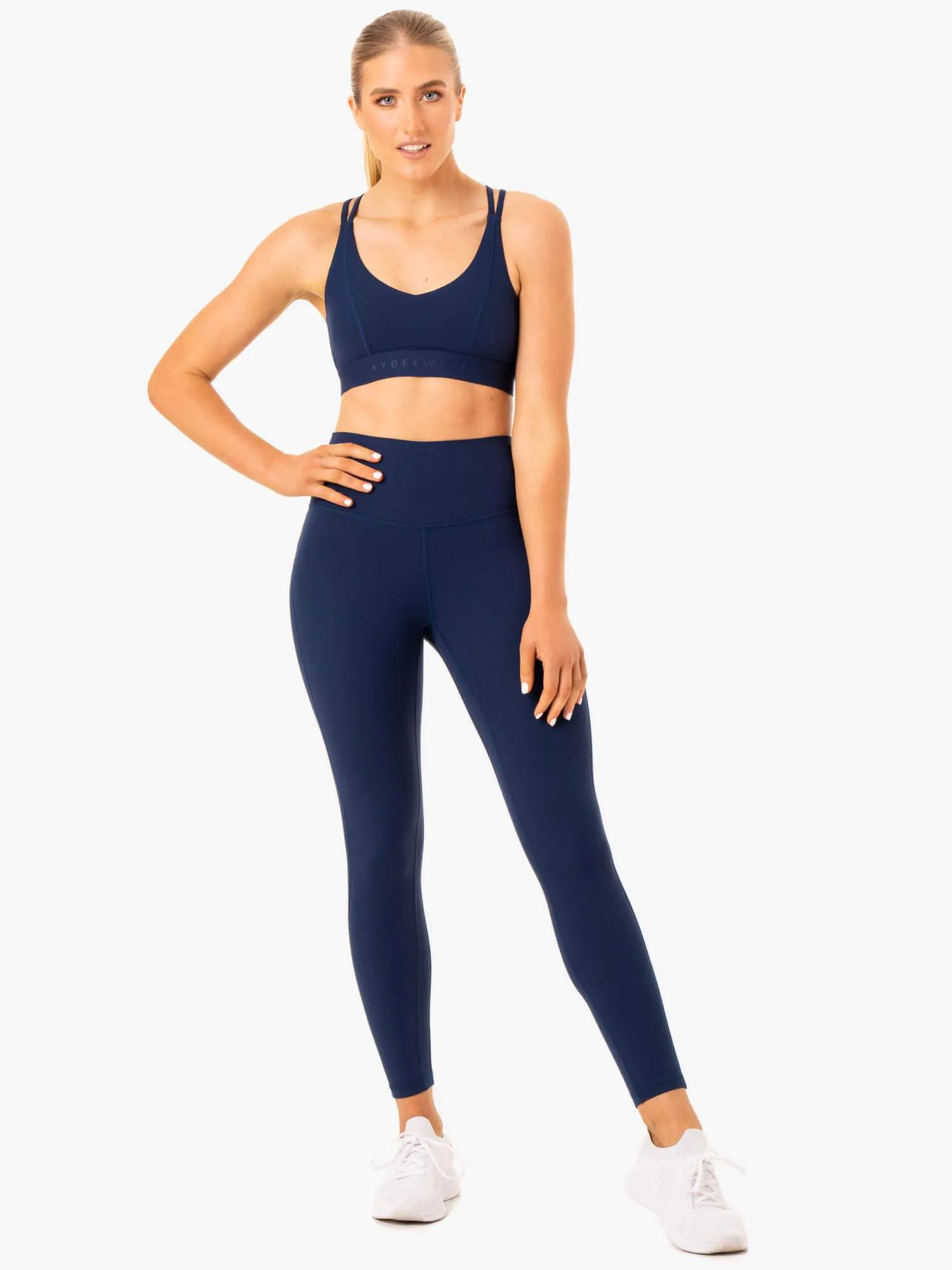 NKD Align Sports Bra - Navy Shape Fit