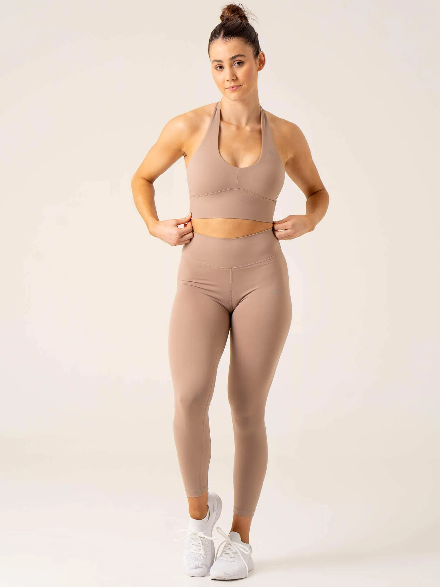 NKD Arch Leggings - Taupe Stretch control