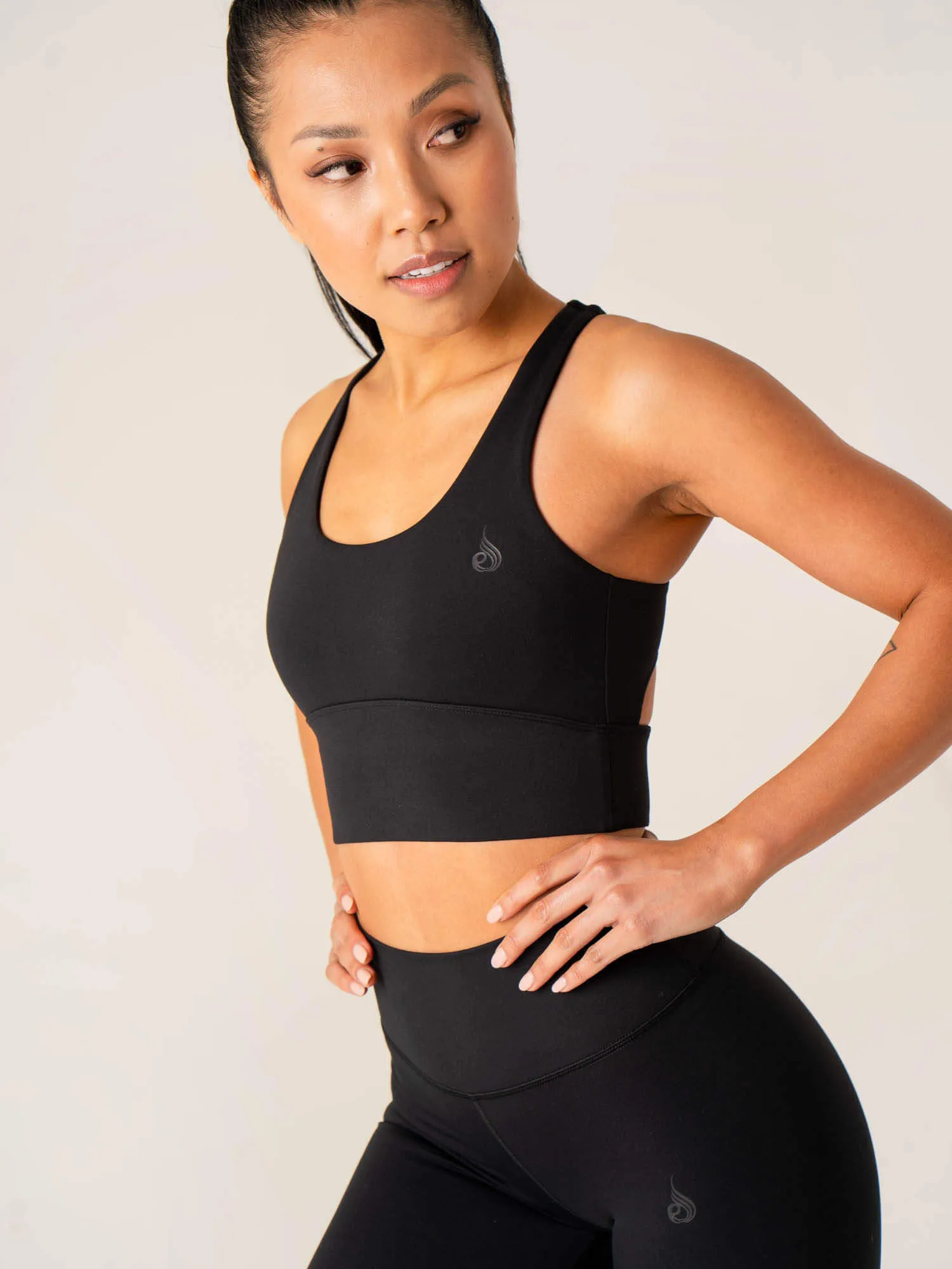 NKD Arch Sports Bra - Black Flexible Wear