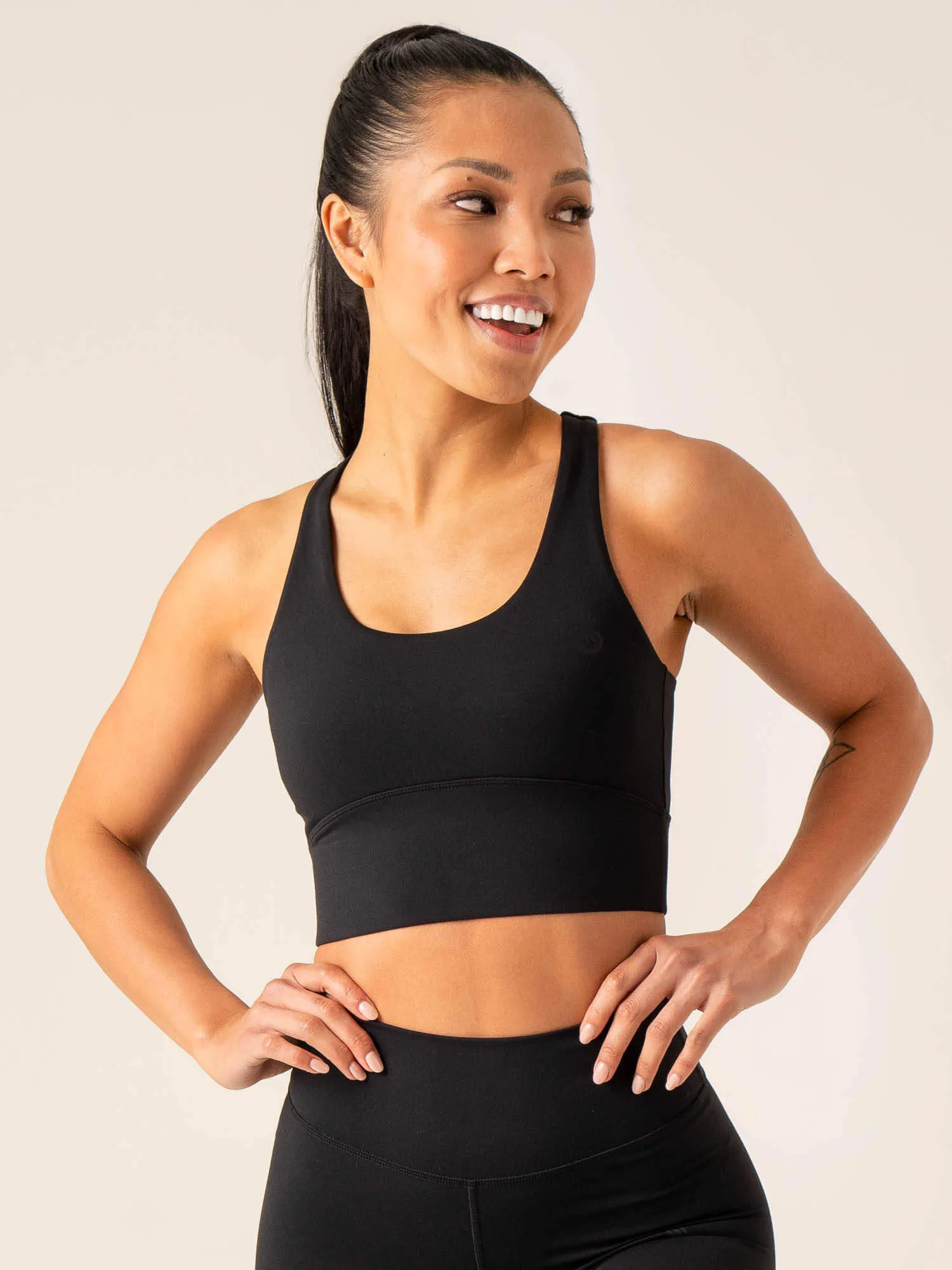 NKD Arch Sports Bra - Black Protection Gear