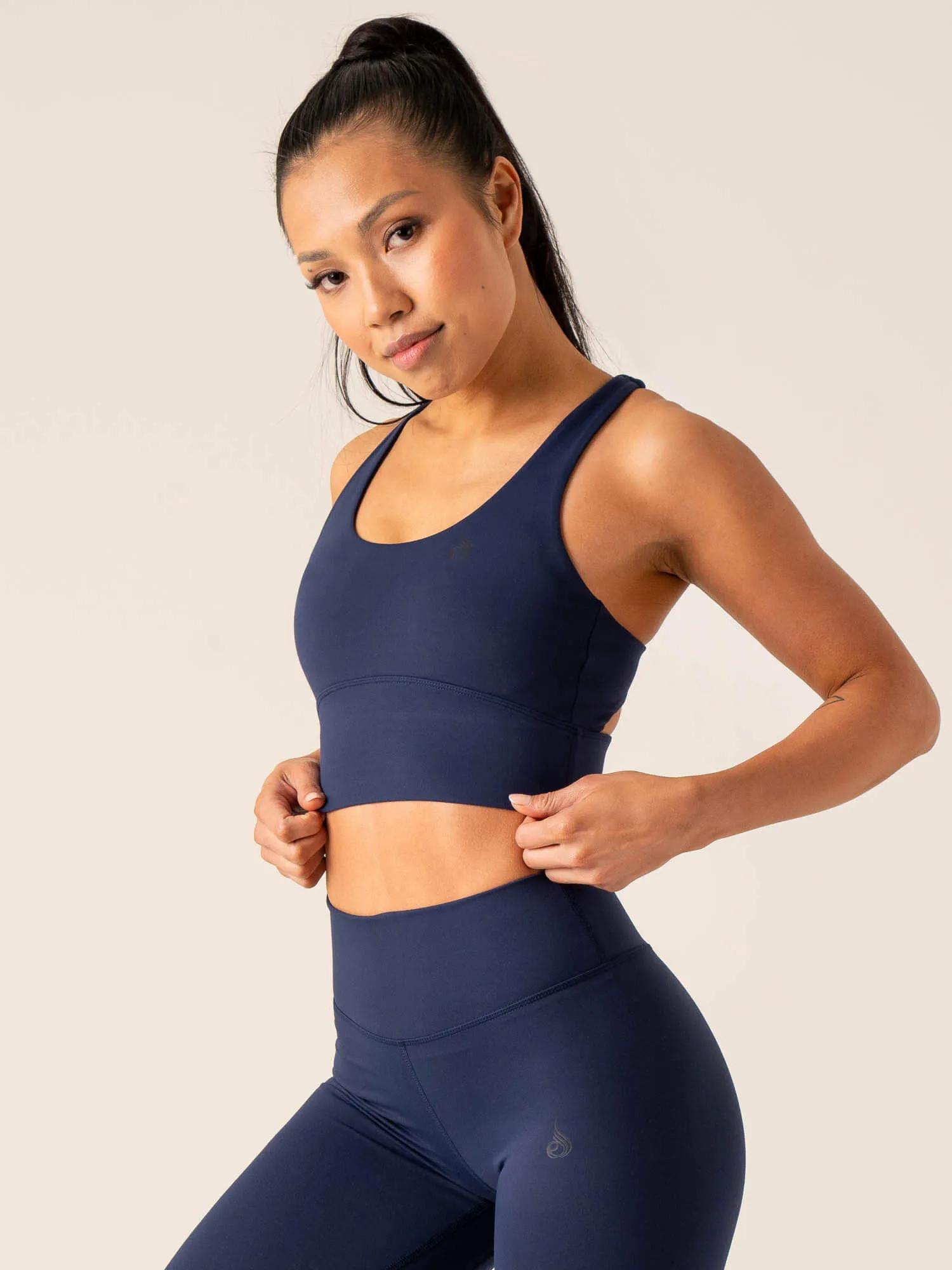 NKD Arch Sports Bra - Navy All Day Comfort