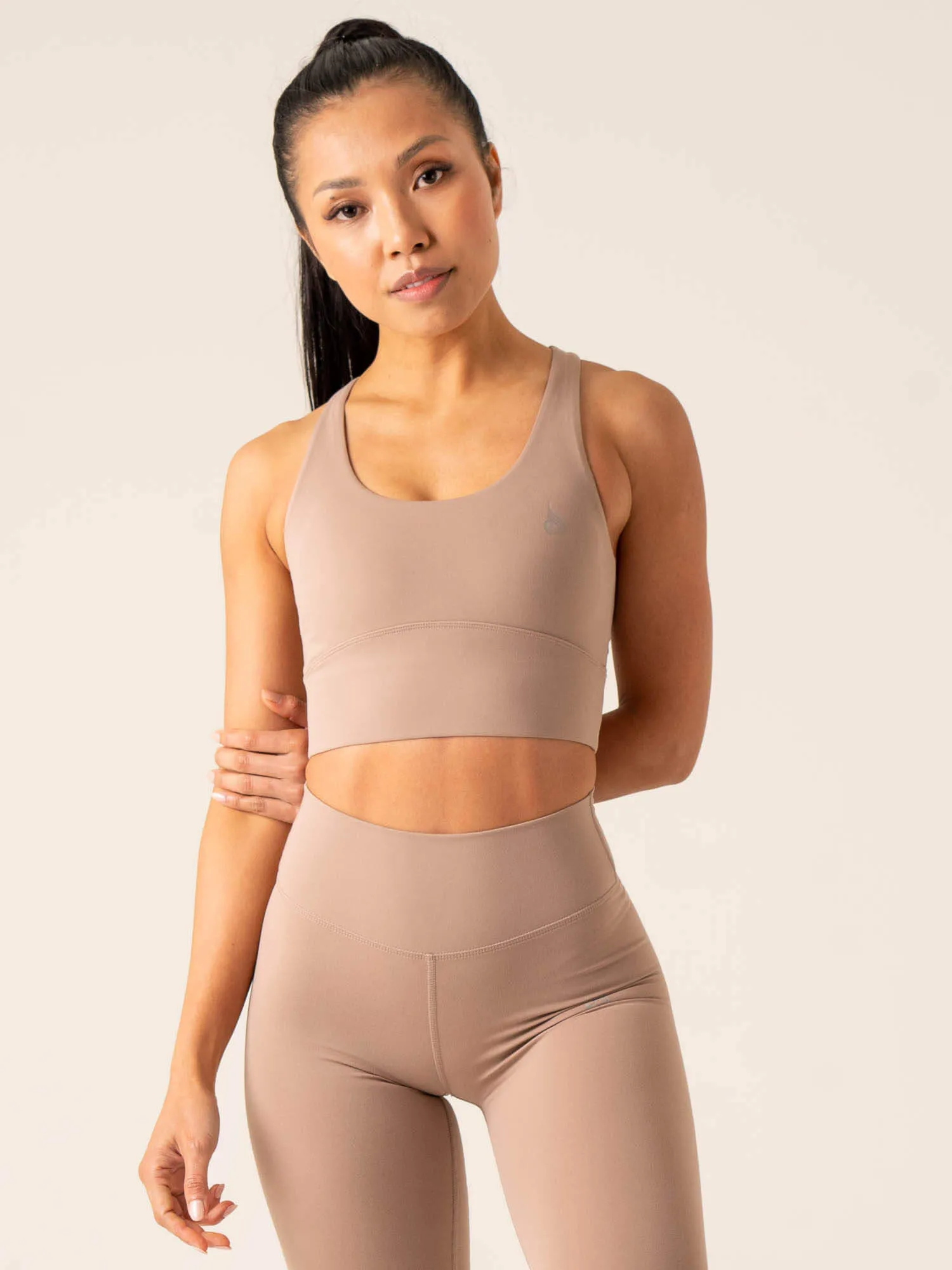 NKD Arch Sports Bra - Taupe Pressure Relief