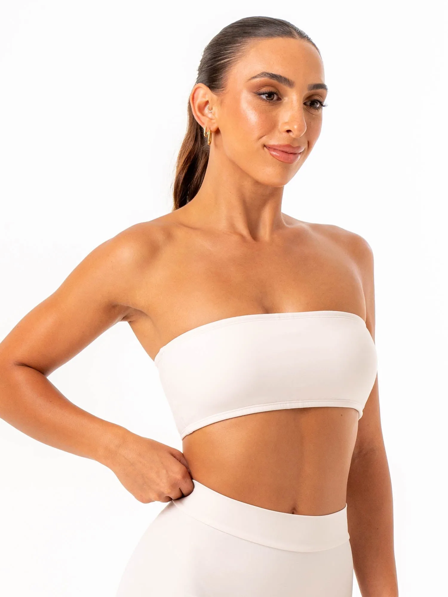 NKD Bandeau - Off White Breath Mesh