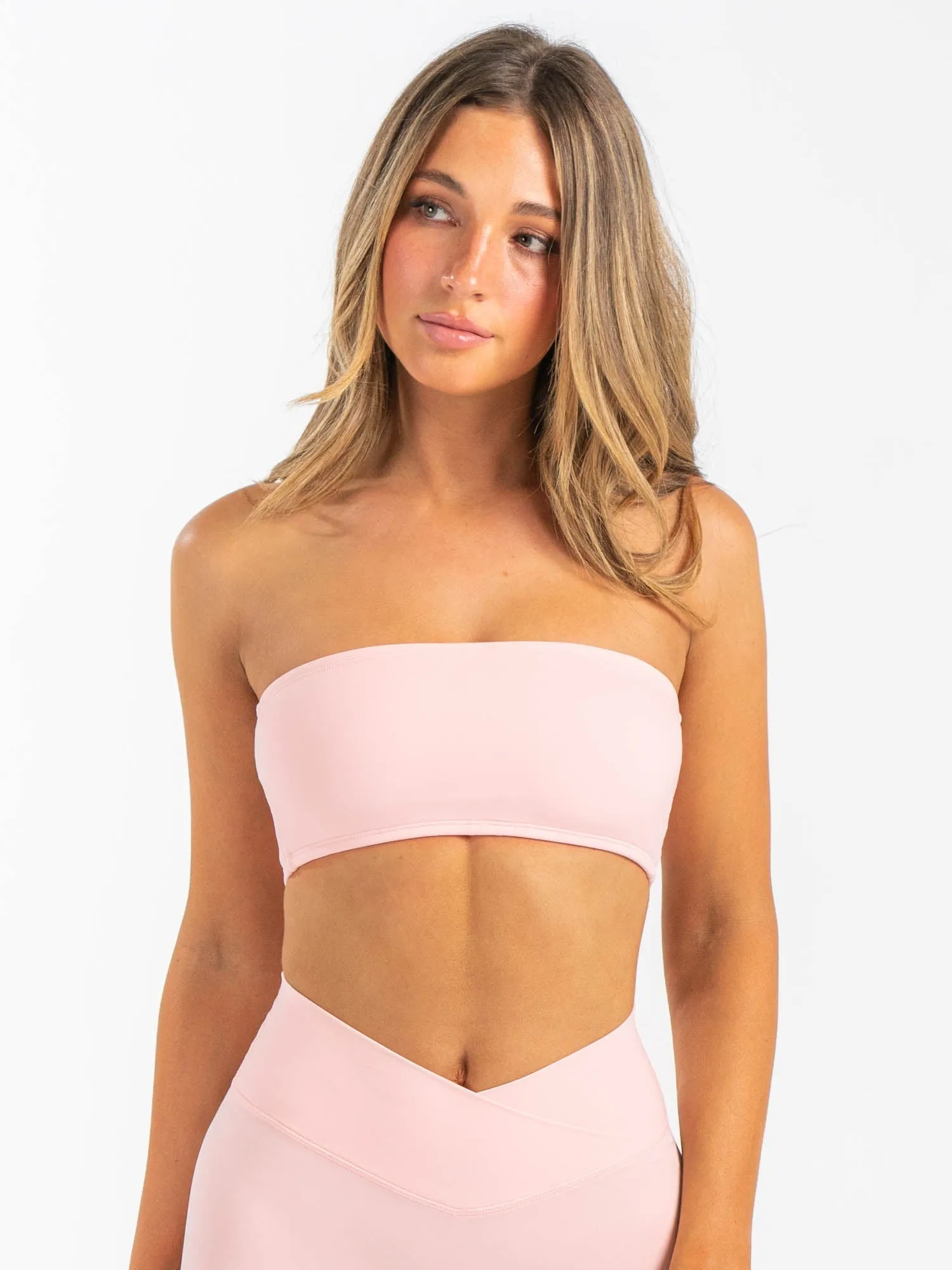 NKD Bandeau - Pink Musk Elastic Comfort