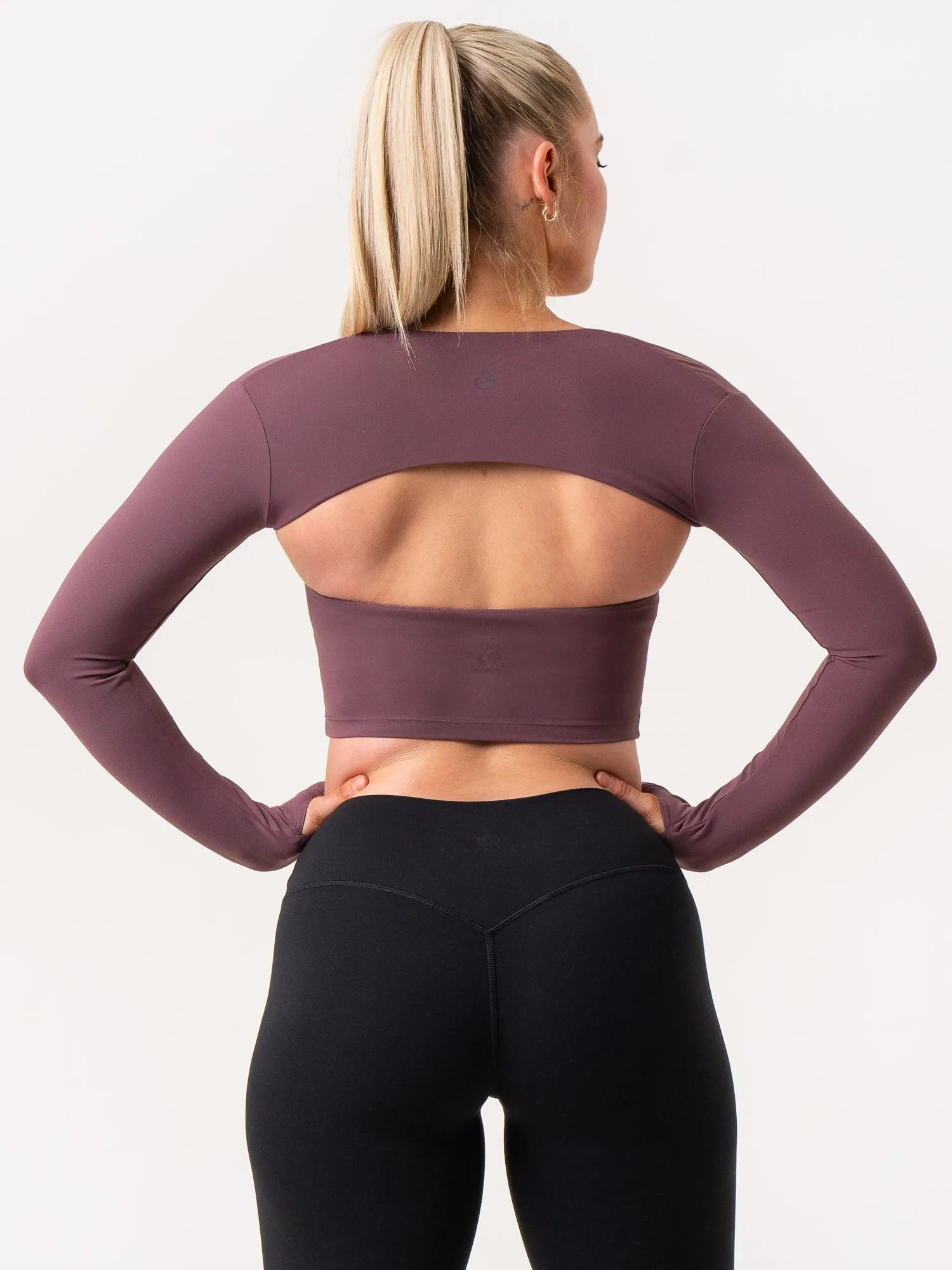 NKD Bolero - Plum breathable fabric