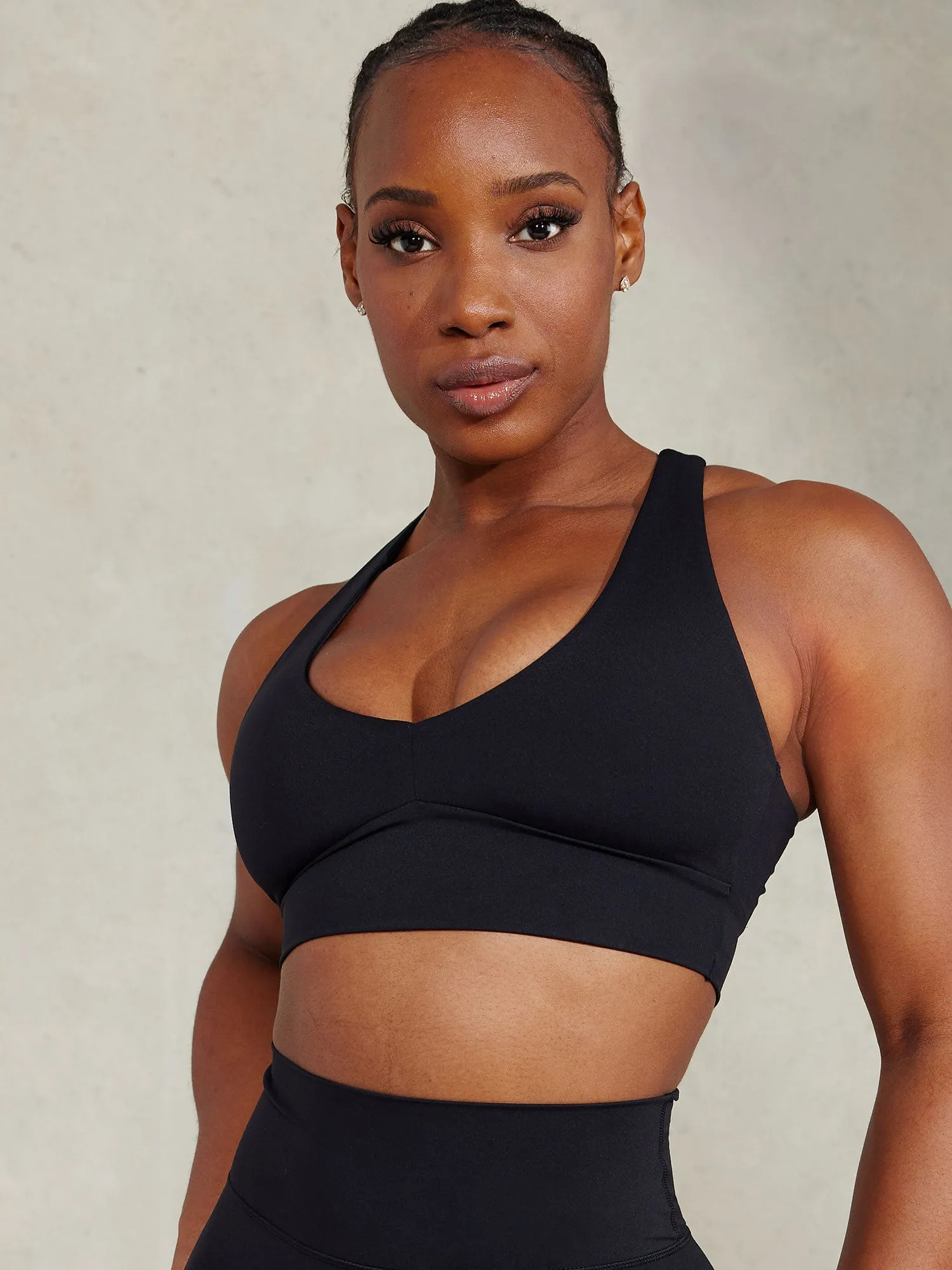 NKD Embody Sports Bra - Black Breath Wrap