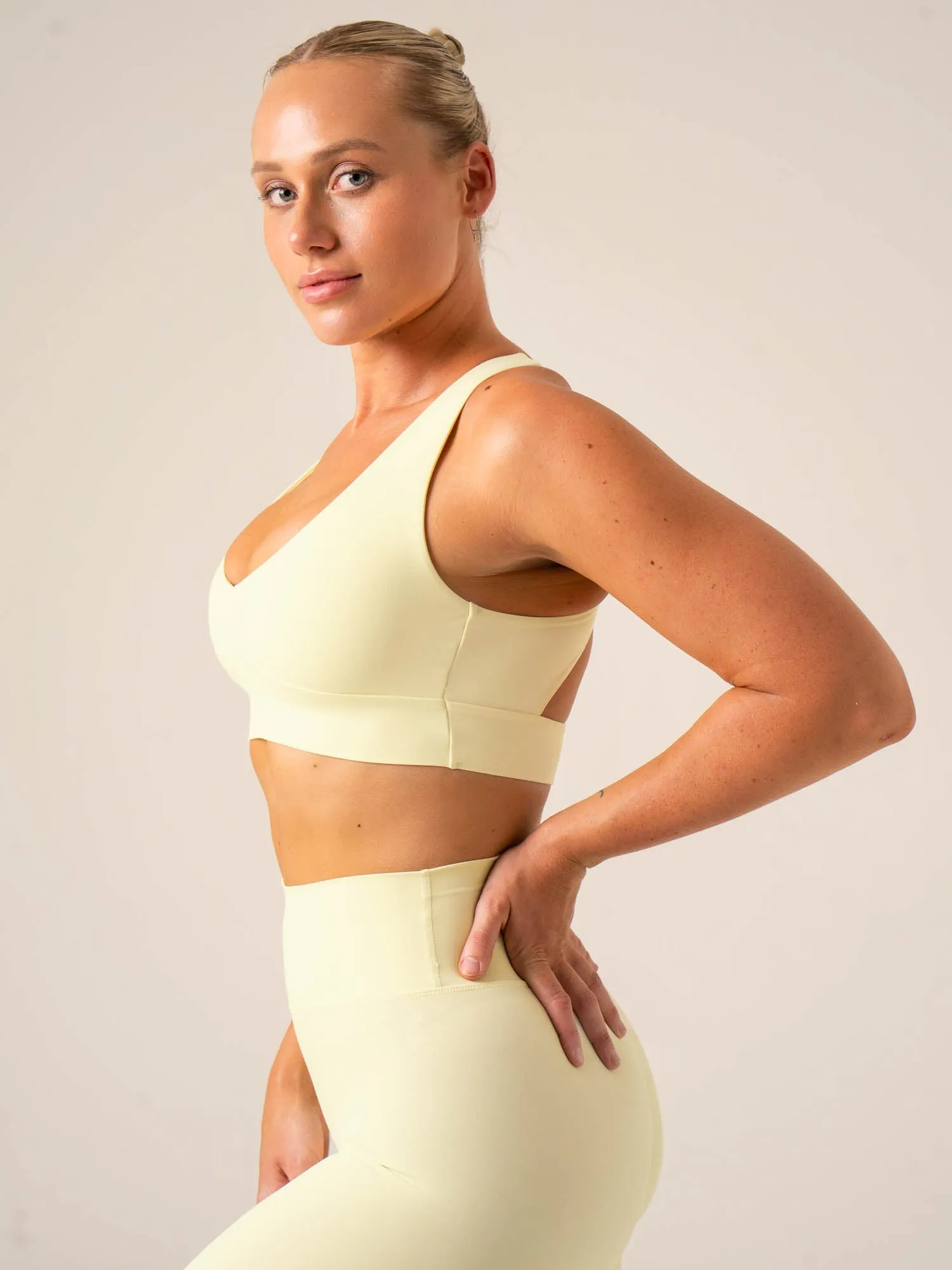 NKD Embody Sports Bra - Lemon No Pressure