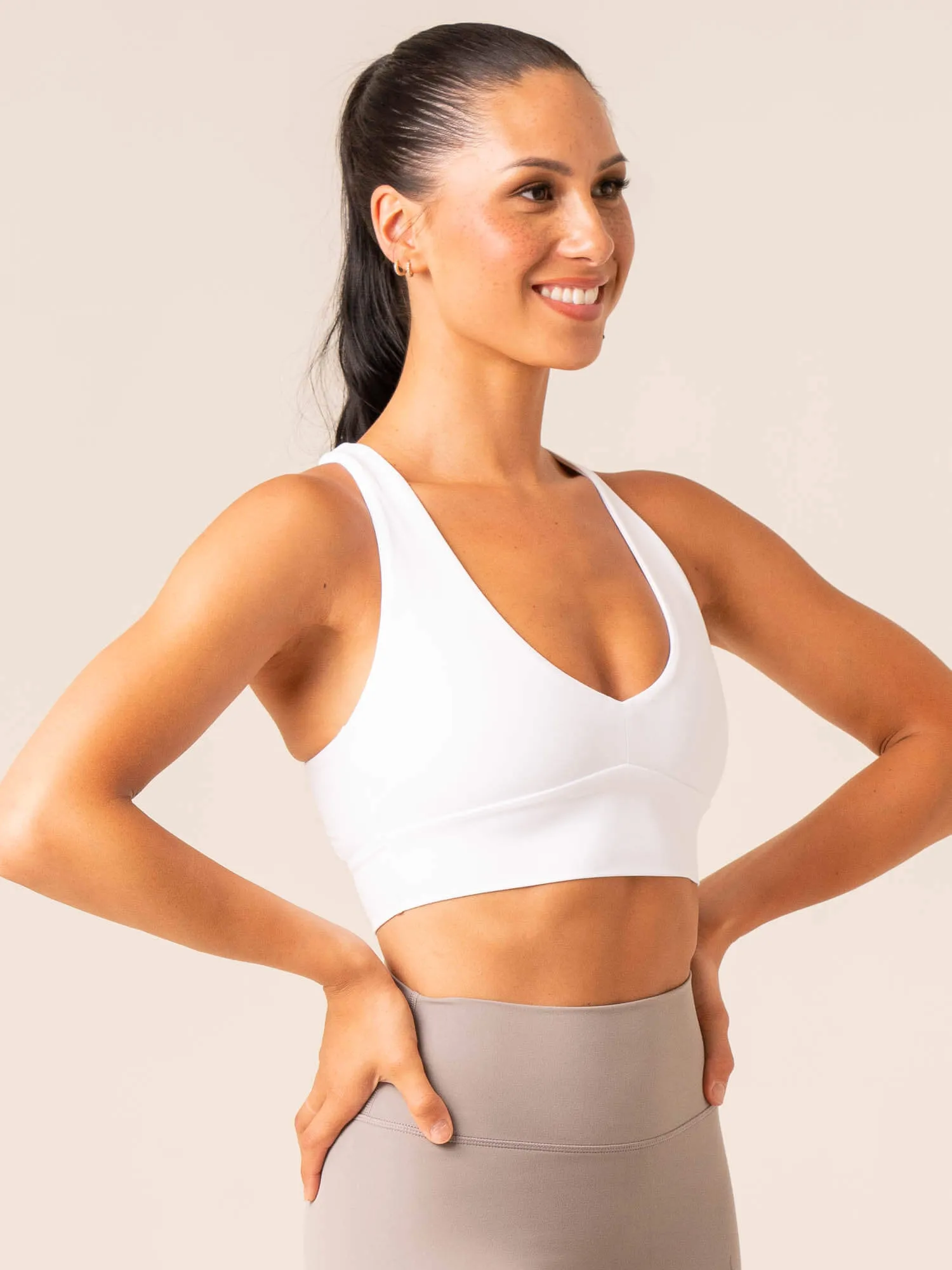 NKD Embody Sports Bra - White No Pressure