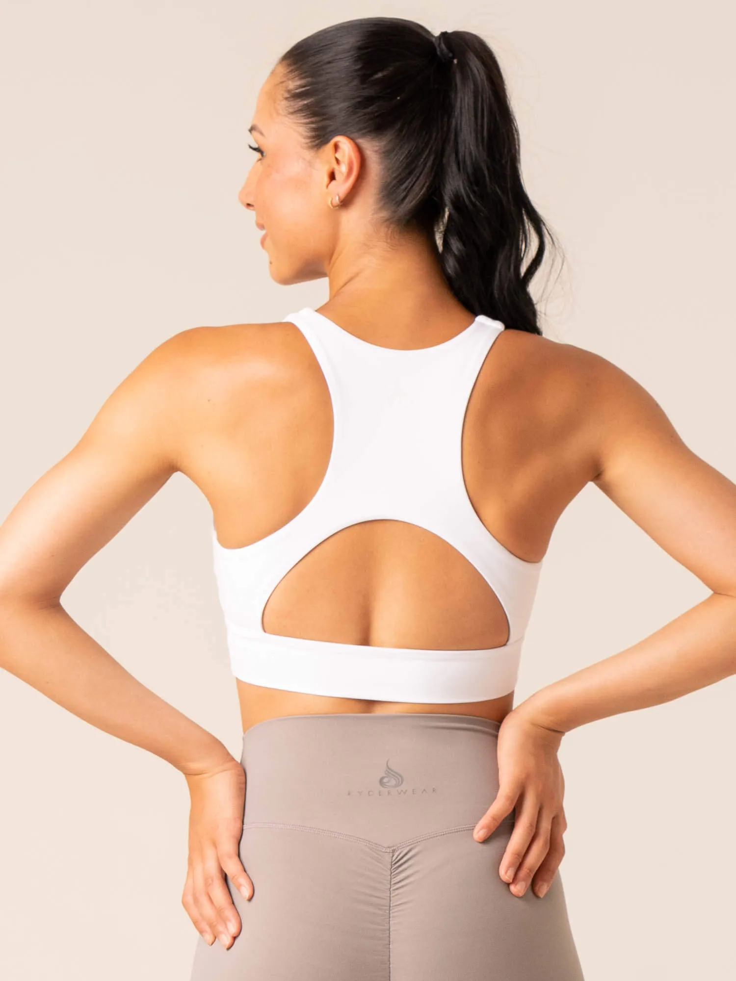 NKD Embody Sports Bra - White Sweat Proof