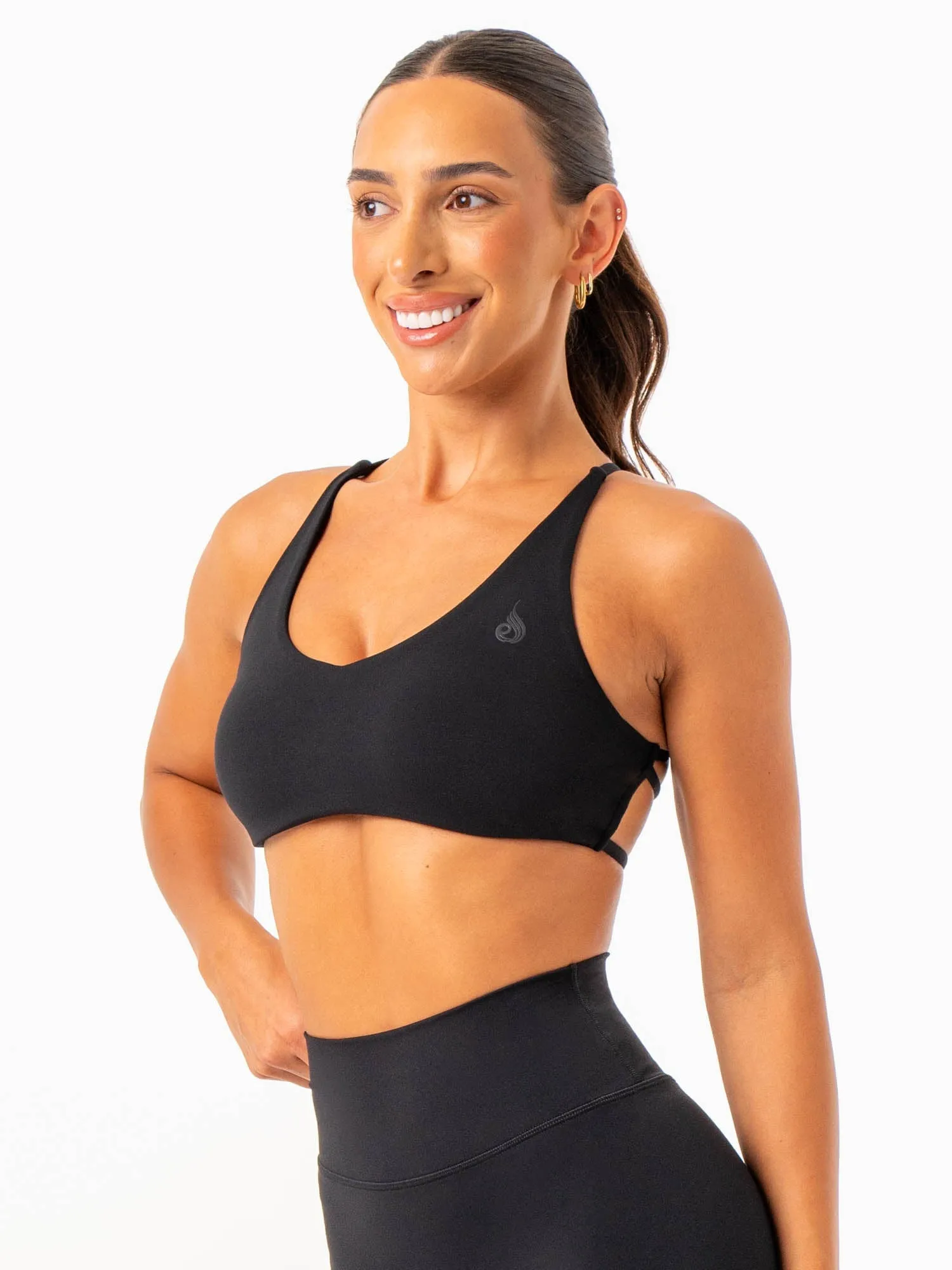 NKD Embody Sports Crop - Black No Feel