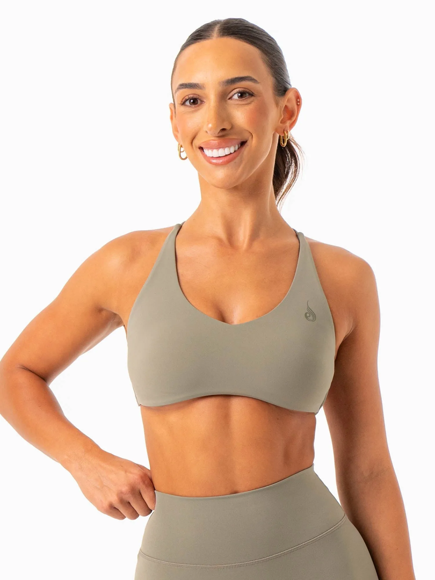 NKD Embody Sports Crop - Desert Sage Comfort Durable