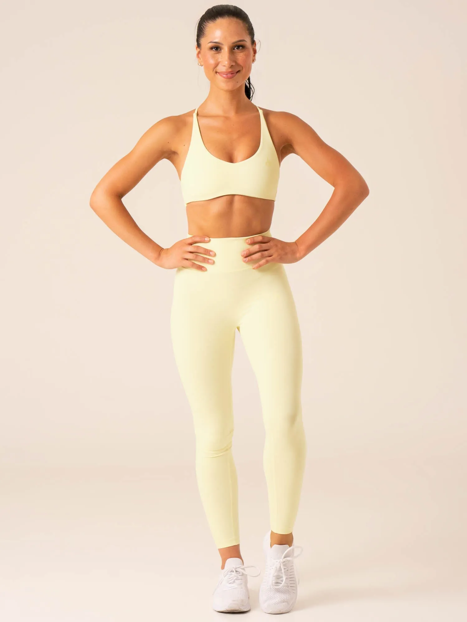 NKD Embody Sports Crop - Lemon Soft Fit