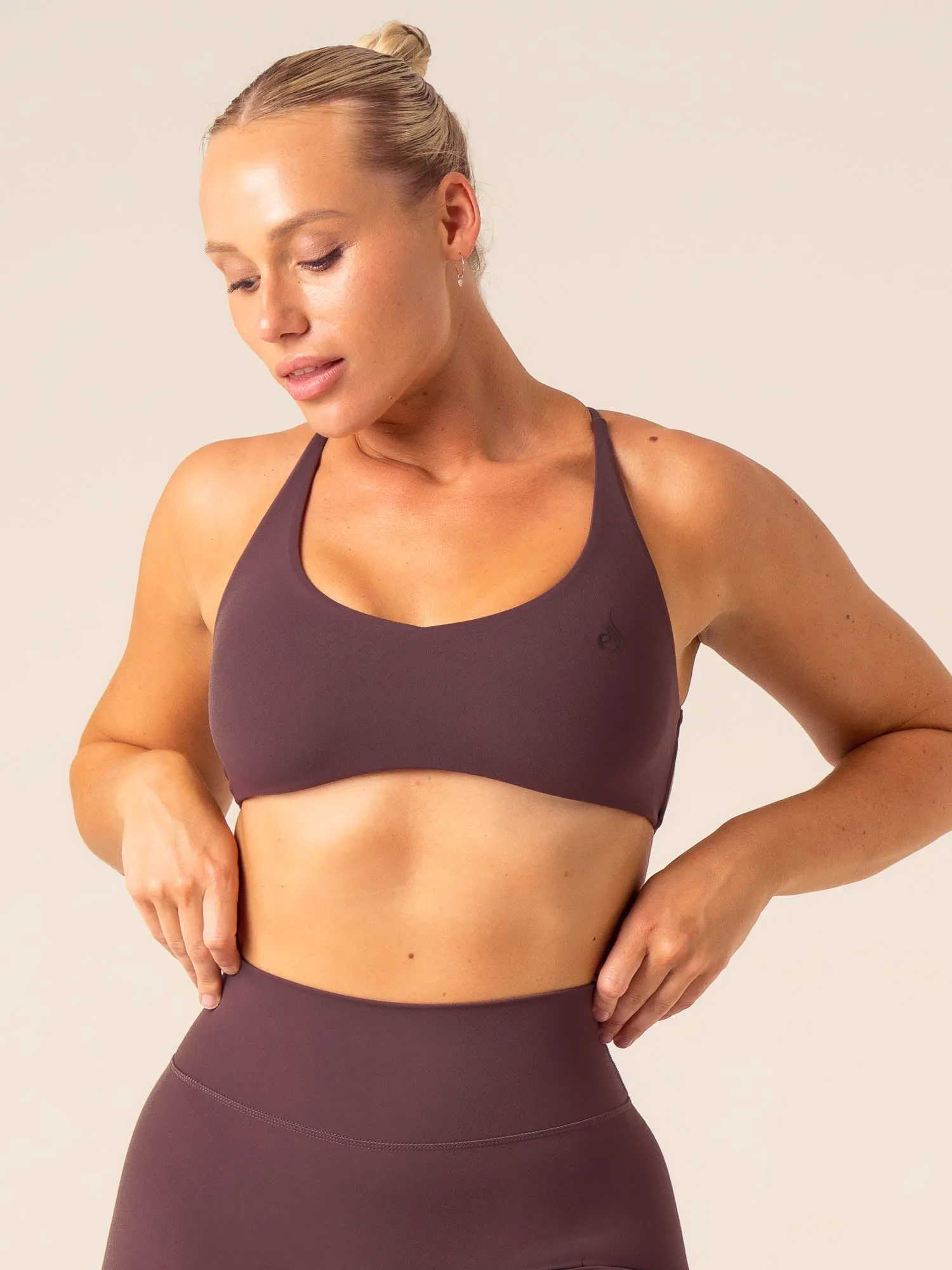 NKD Embody Sports Crop - Plum Comfort Feel