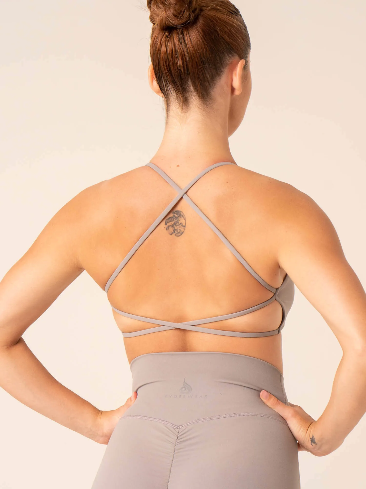 NKD Embody Sports Crop - Steel Grey Comfort Fit