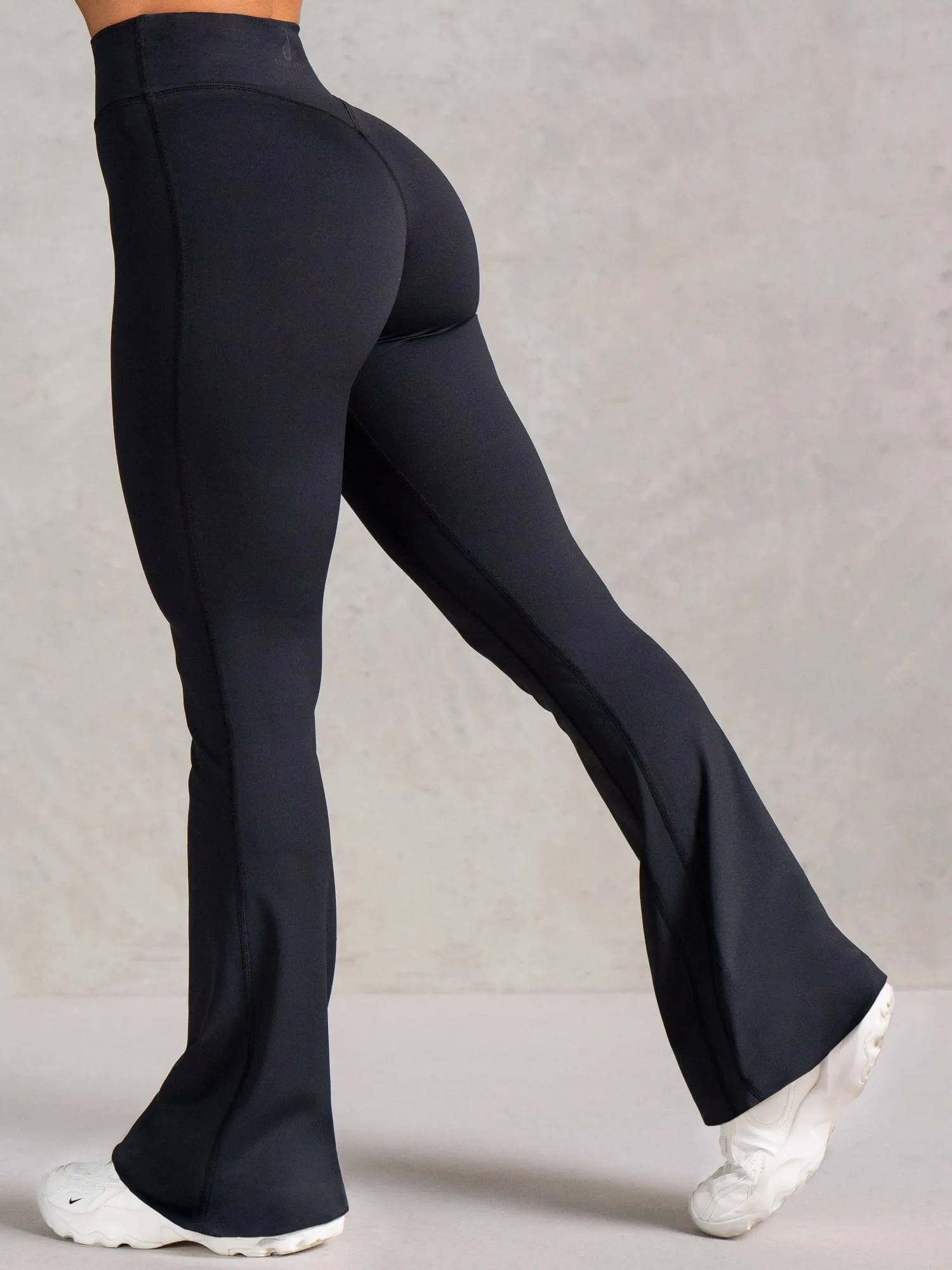 NKD Flared Leggings - Black Flexible fit