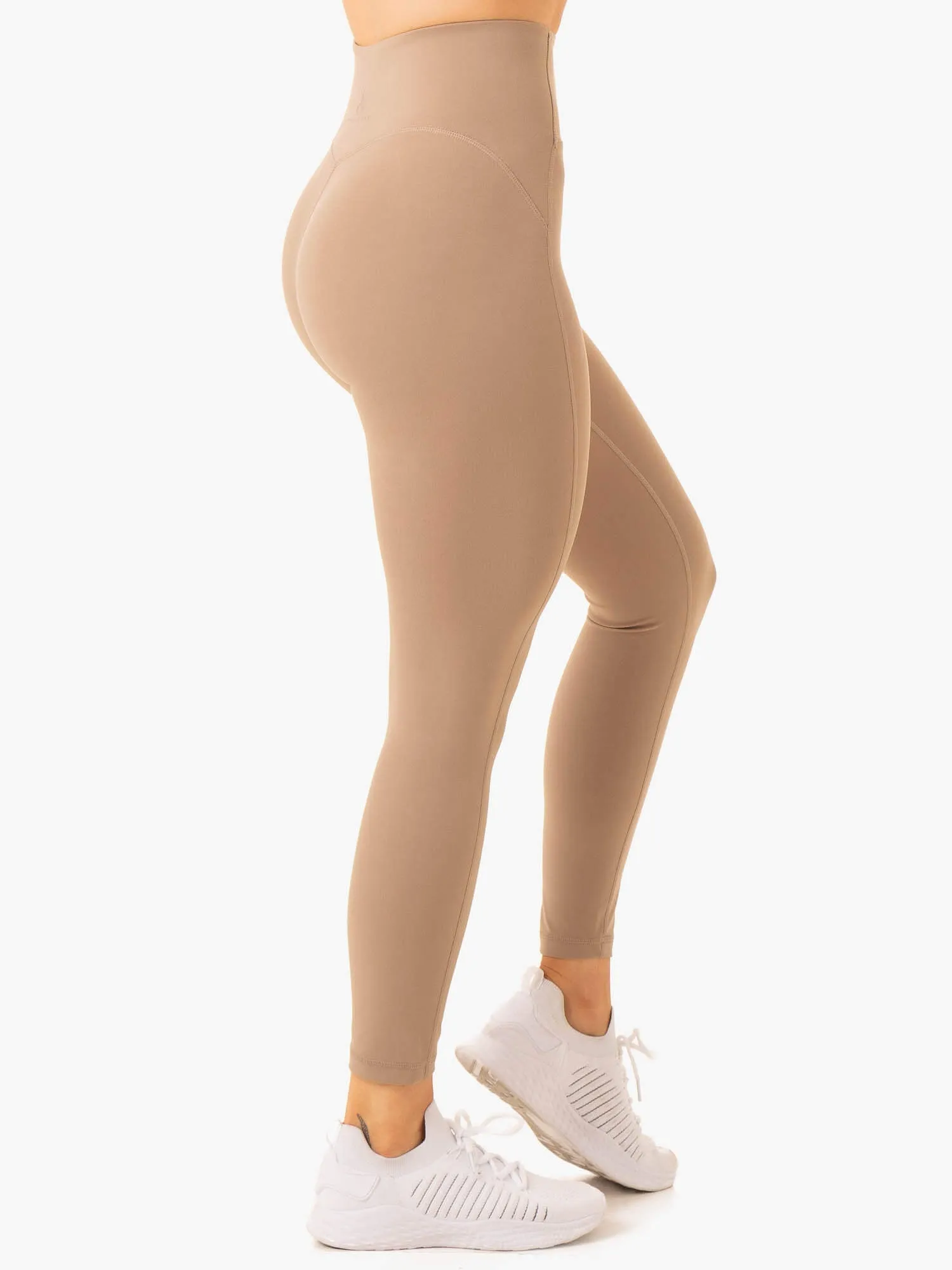 NKD Frame High Waisted Leggings - Latte Comfort zone