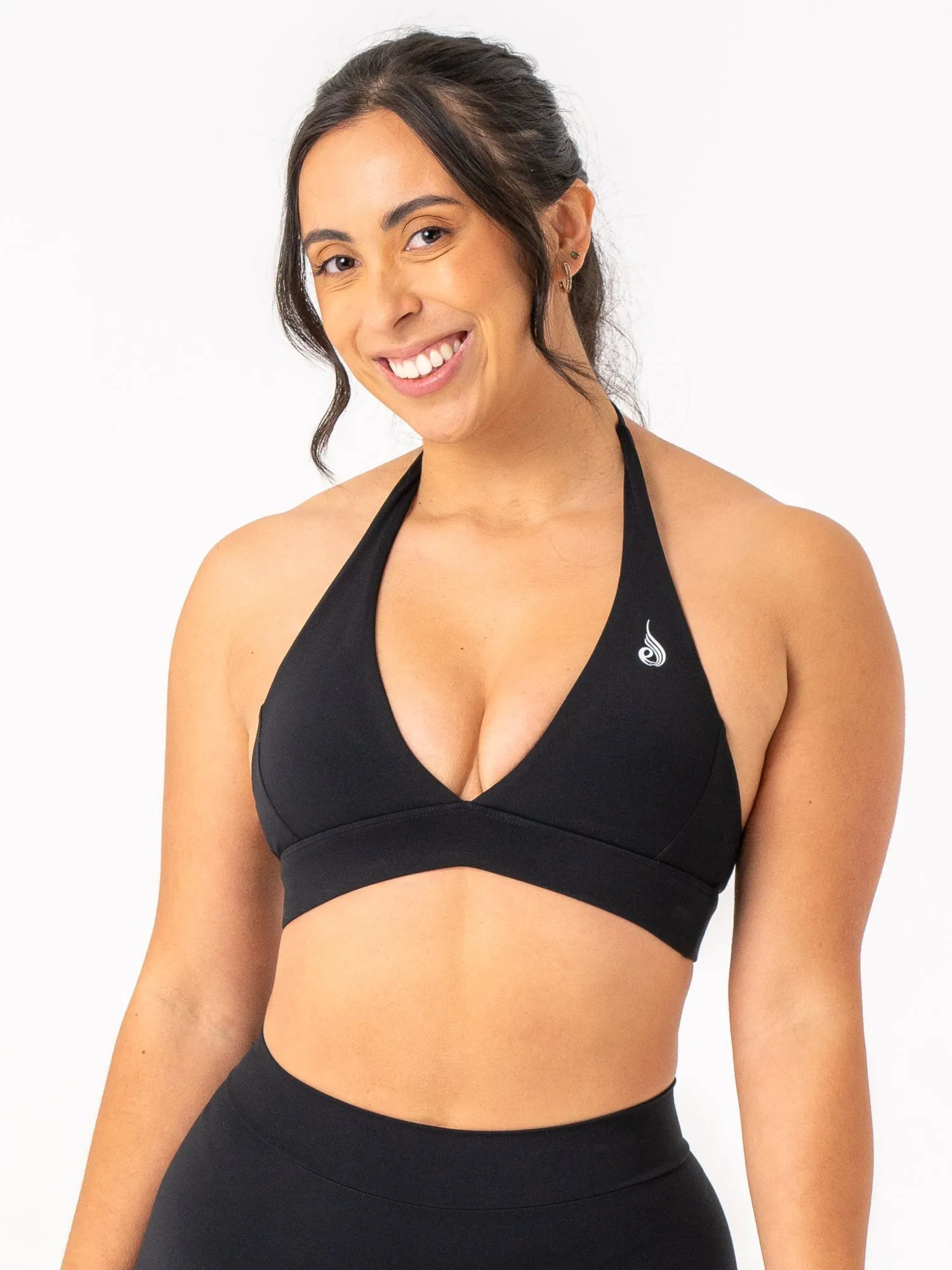 NKD Halter Bra - Black Anti Slip