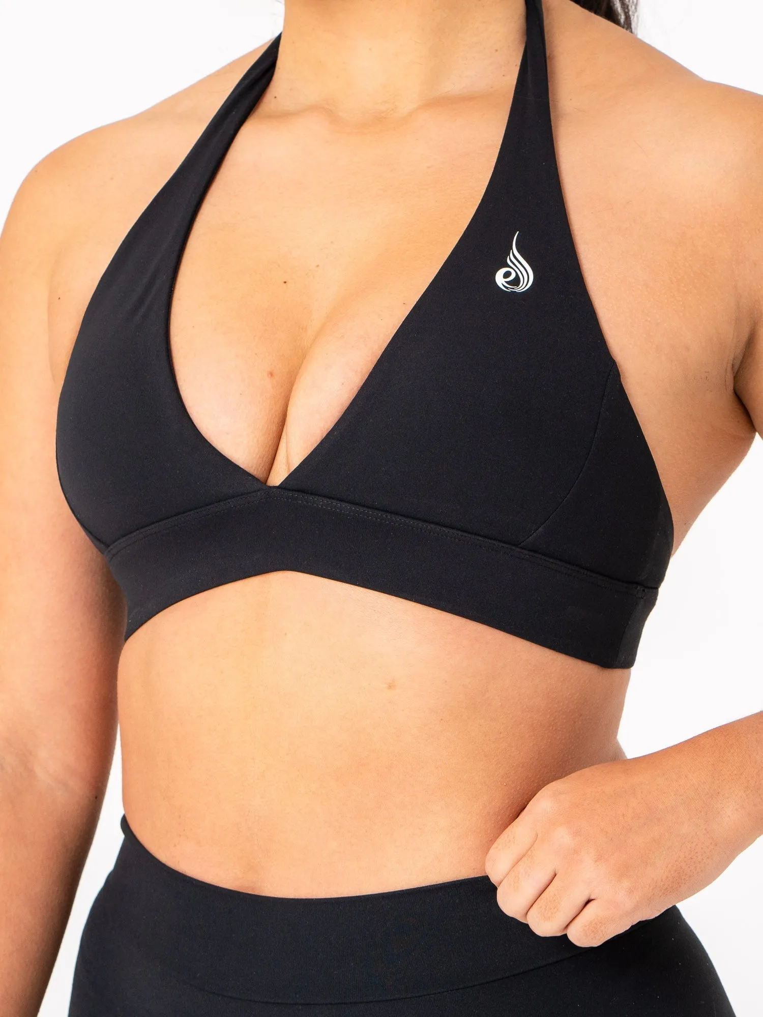 NKD Halter Bra - Black Tight Support