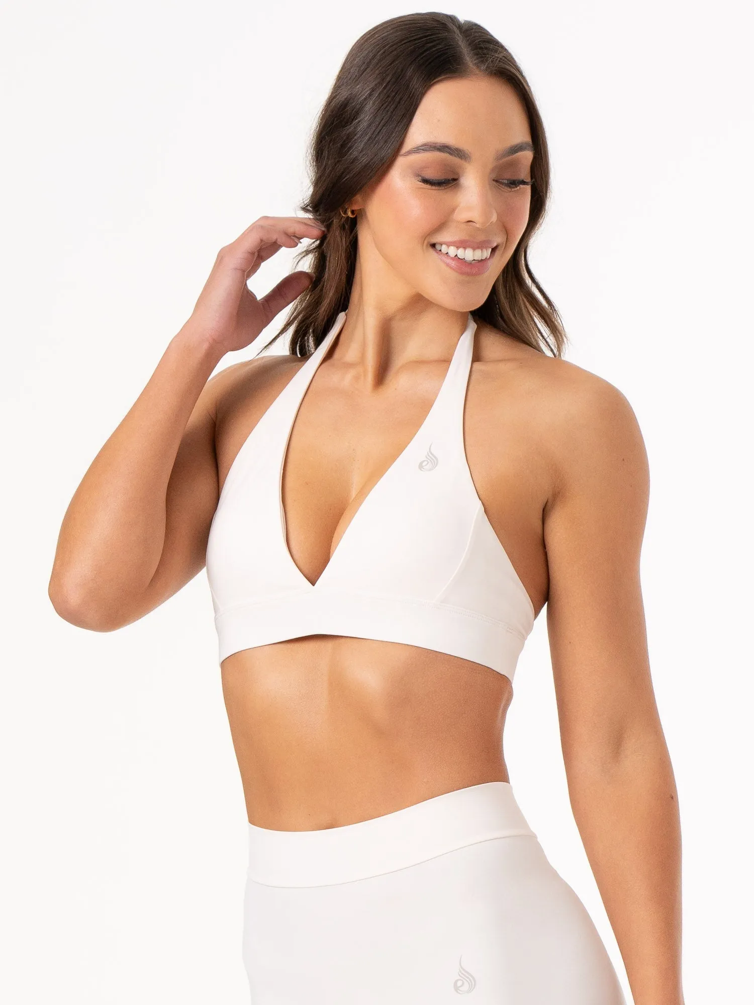 NKD Halter Bra - Ivory Full Support