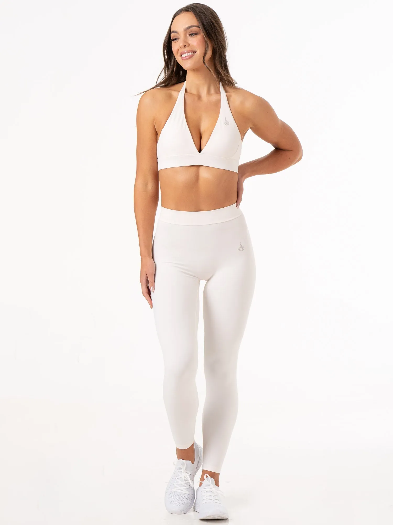 NKD Halter Bra - Ivory Stretch Fit
