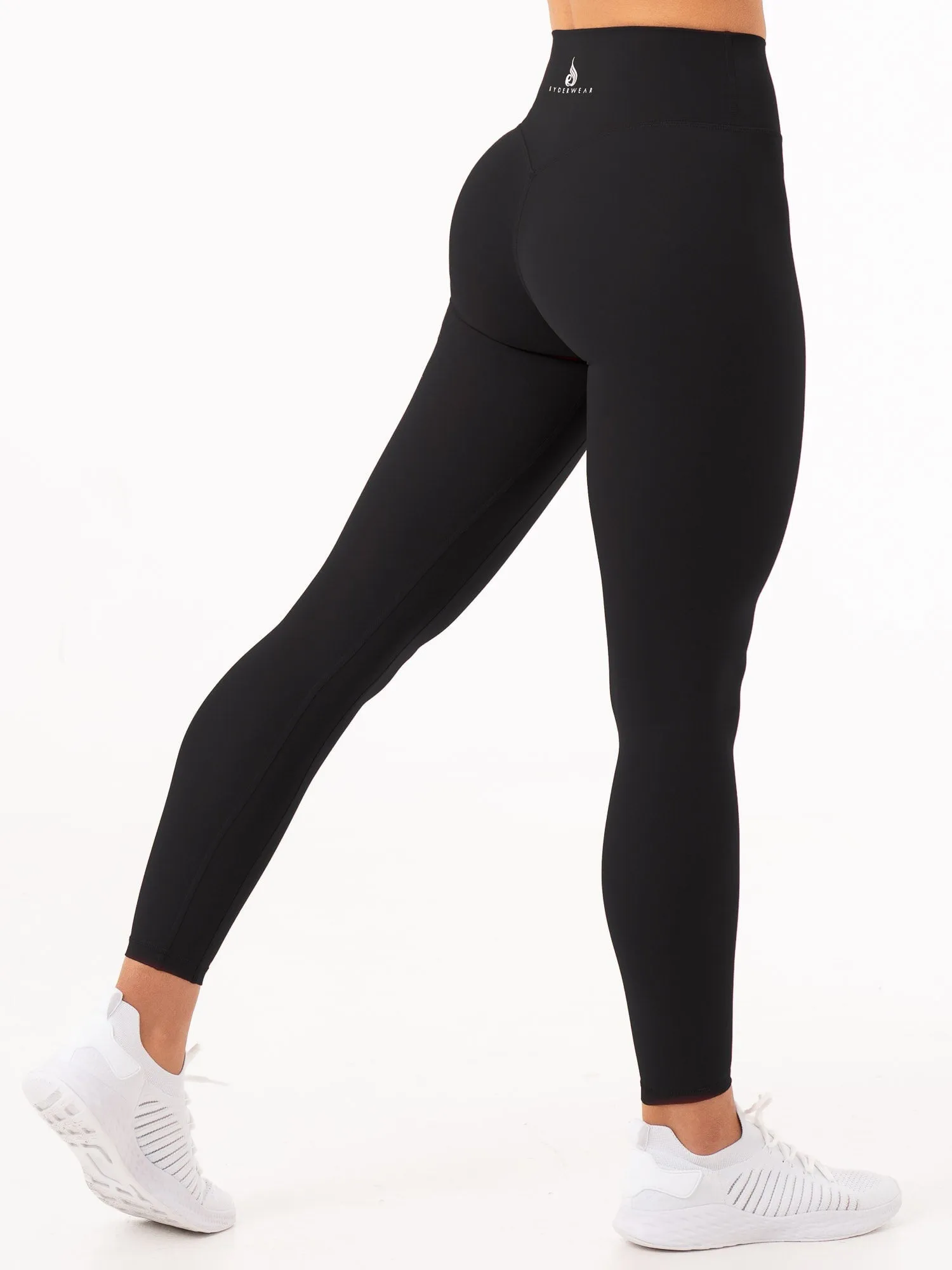 NKD High Waisted Leggings - Black Dynamic fit
